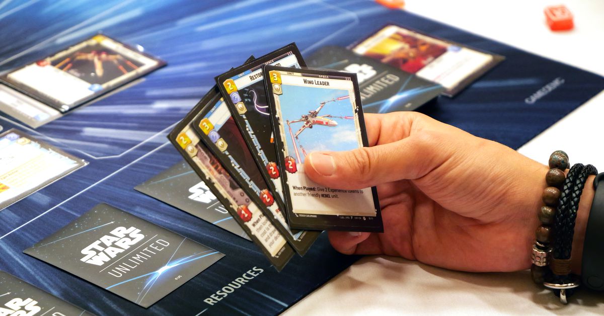 Star Wars: Unlimited TCG semble rapide et percutant, comme un grand jeu vidéo Star Wars
