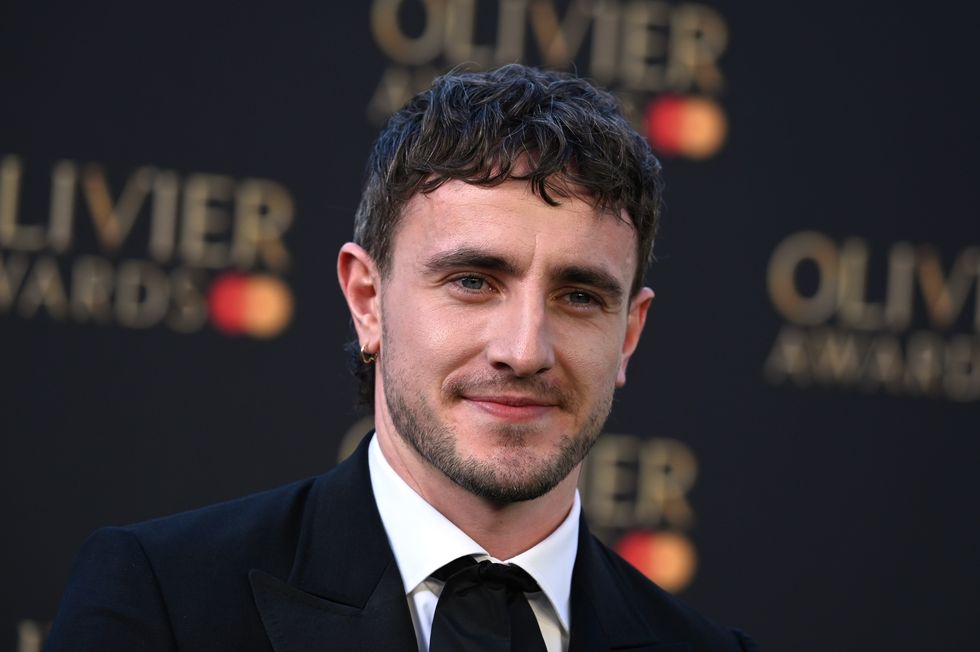 Paul Mescal arrivant aux Olivier Awards 2023 à Londres