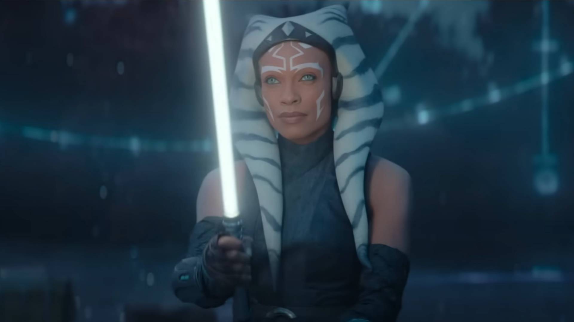 Rosario Dawson dans le rôle d'Ahsoka