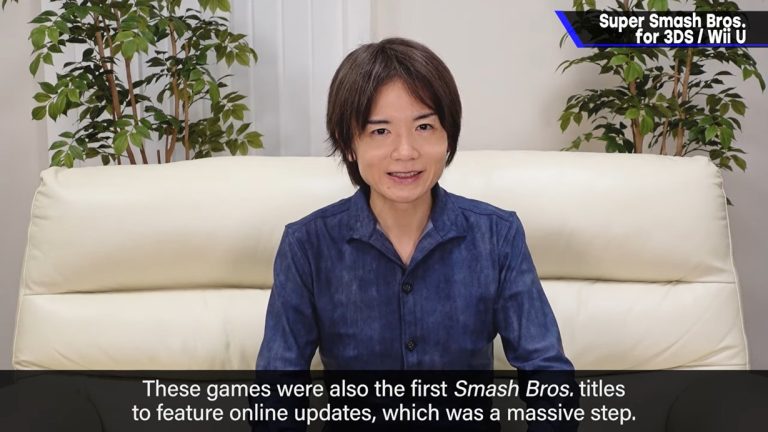 Sakurai revient sur la création de Smash Bros. pour 3DS / Wii U
