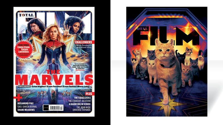 The Marvels fait la une du magazine Total Film