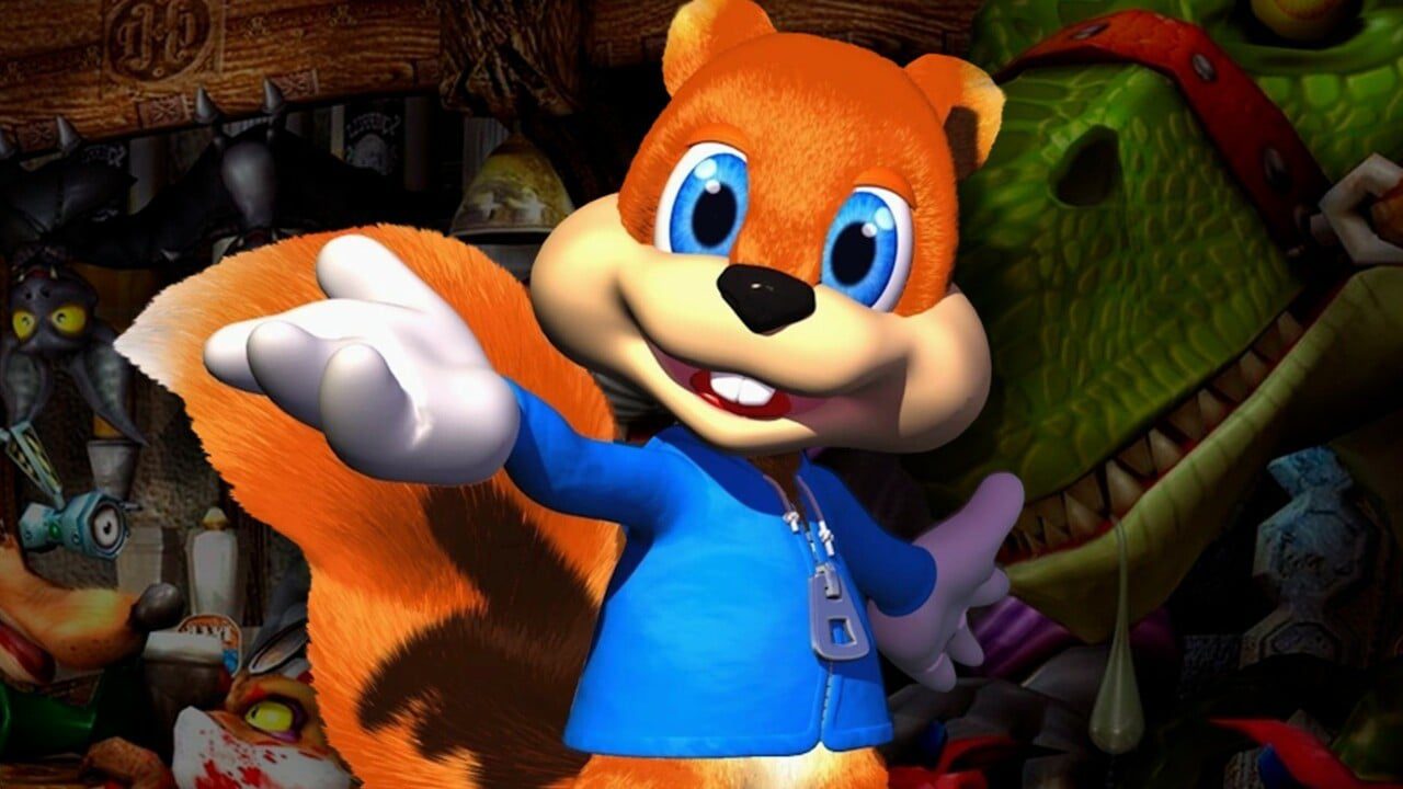 Aléatoire: l'ancien développeur rare partage le tout premier dessin de Conker
