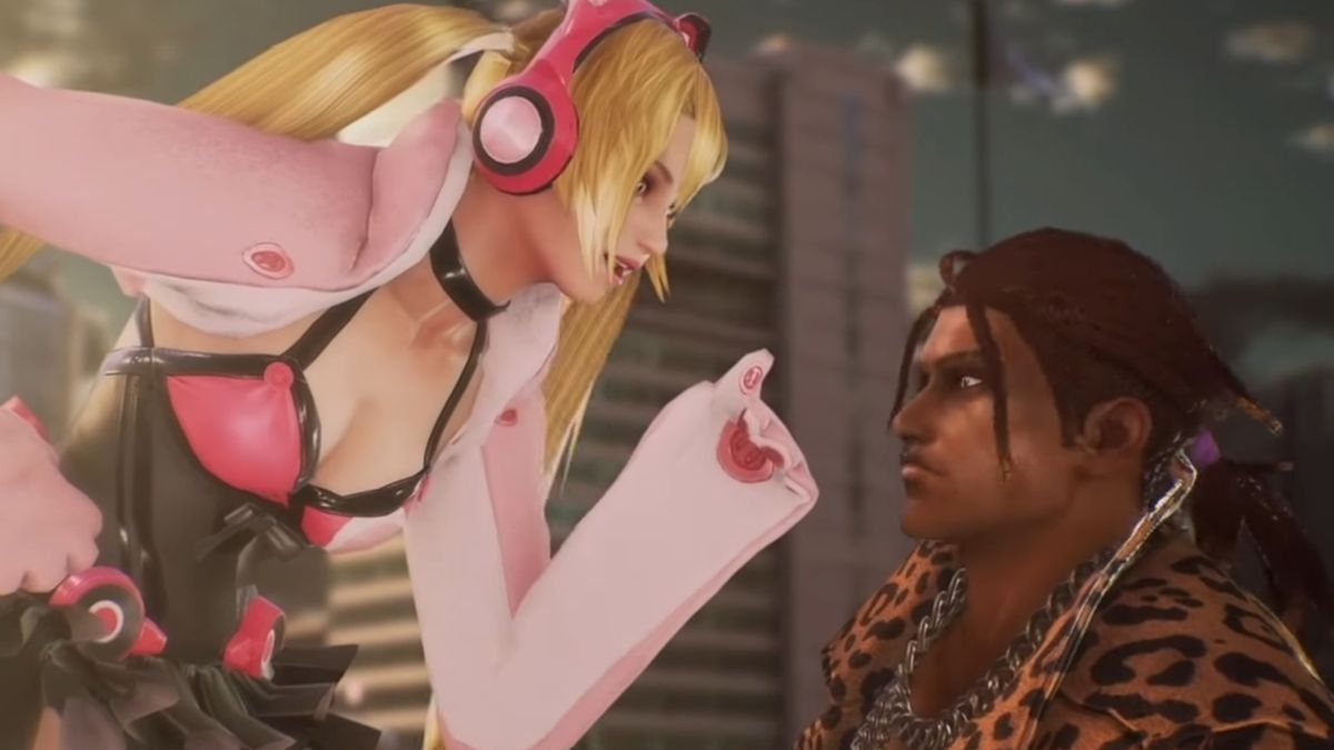 Lucky Chloe scolds Eddy Gordo in the former