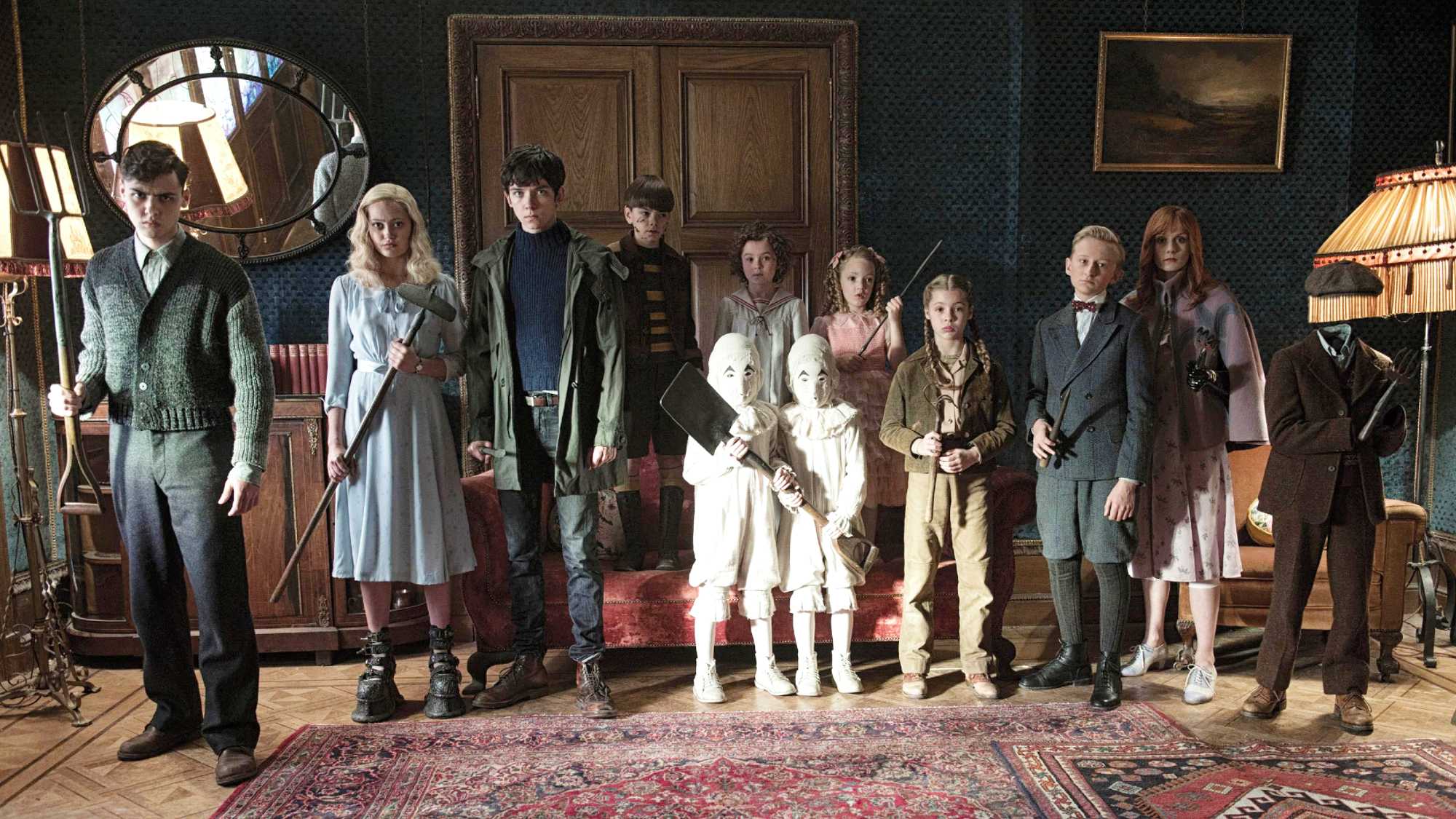 Le jeune casting de Miss Peregrine's School for Peculiar Children