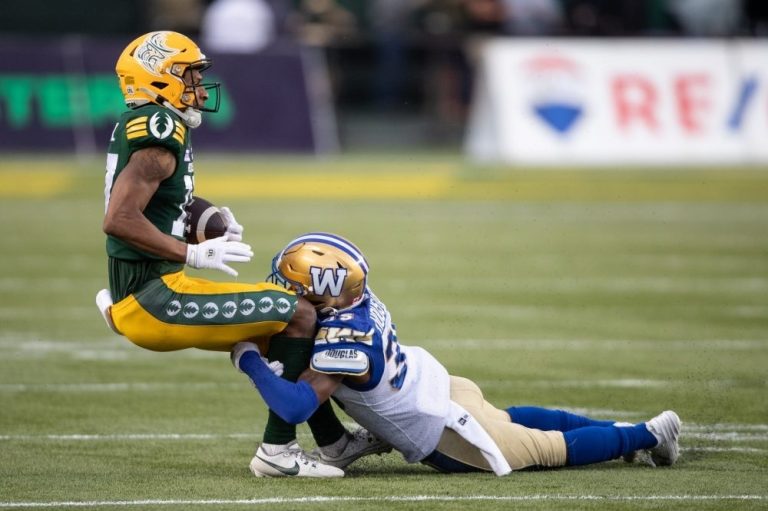 Dru Brown mène les Bombers à une victoire massive contre les Elks après la blessure de Collaros