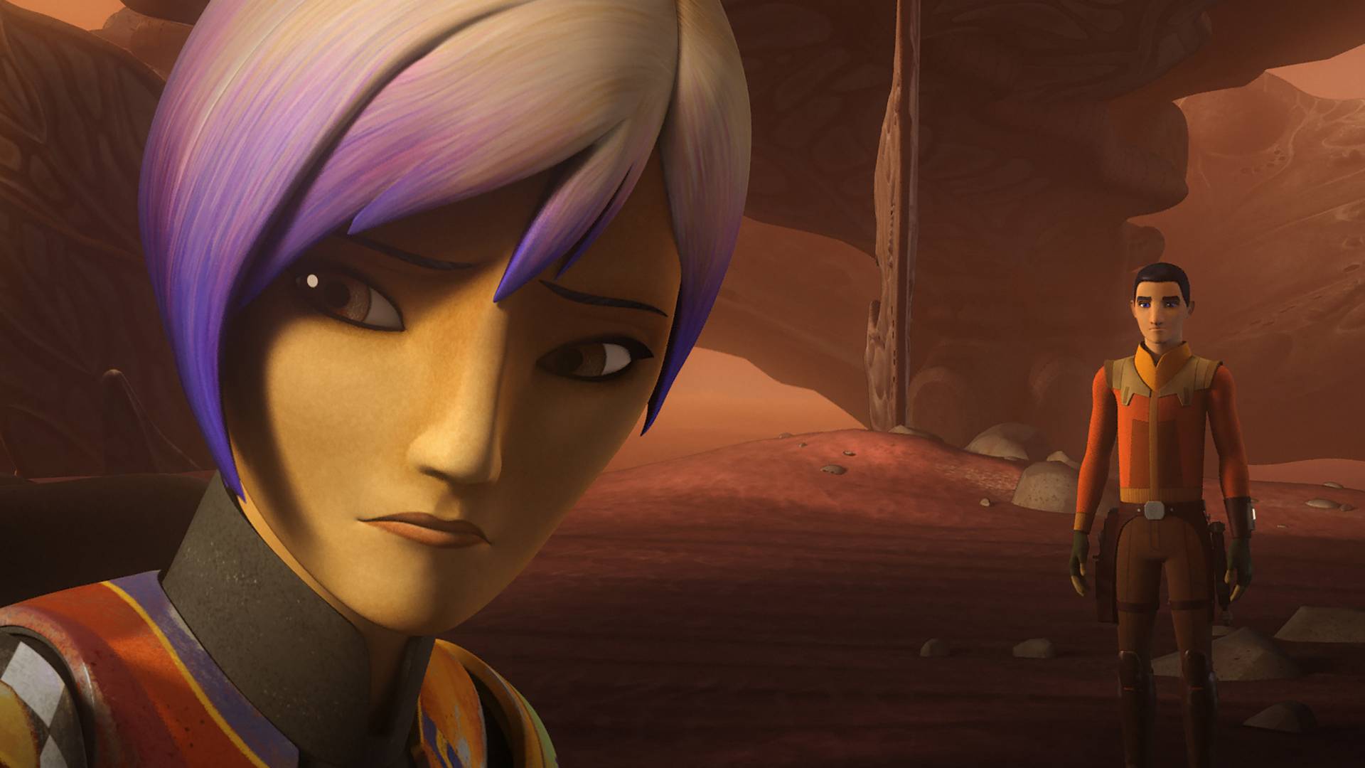 Sabine Wren dans Star Wars Rebels