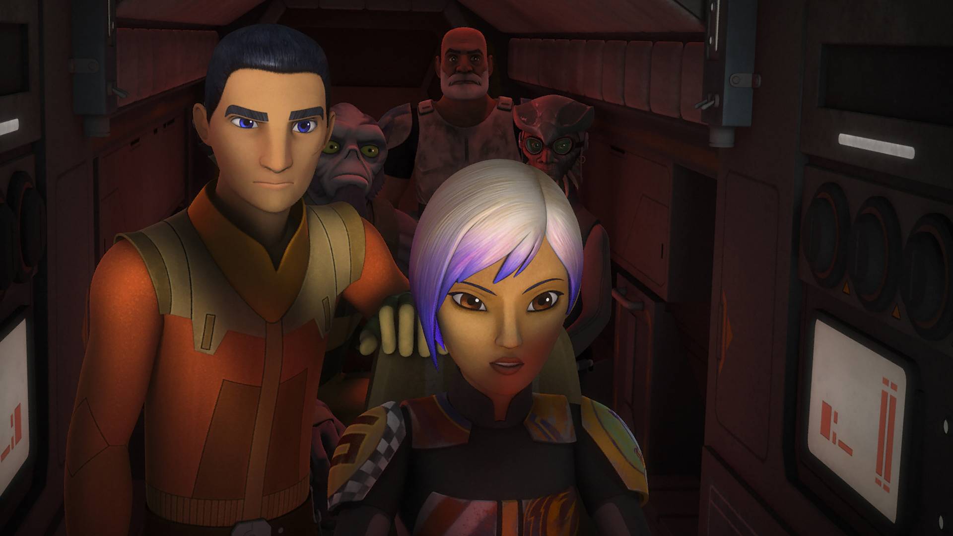 Sabine Wren dans Star Wars Rebels