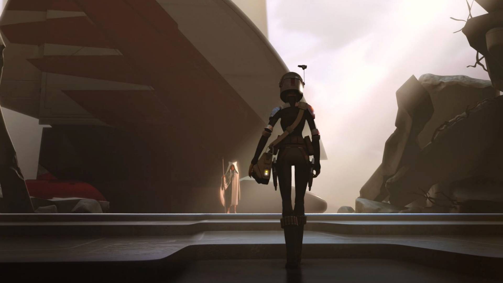 Sabine Wren et Ahsoka Tano dans Star Wars Rebels