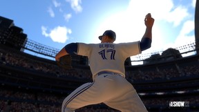 Le lanceur partant des Blue Jays José Berríos comme on le voit dans MLB The Show 22.