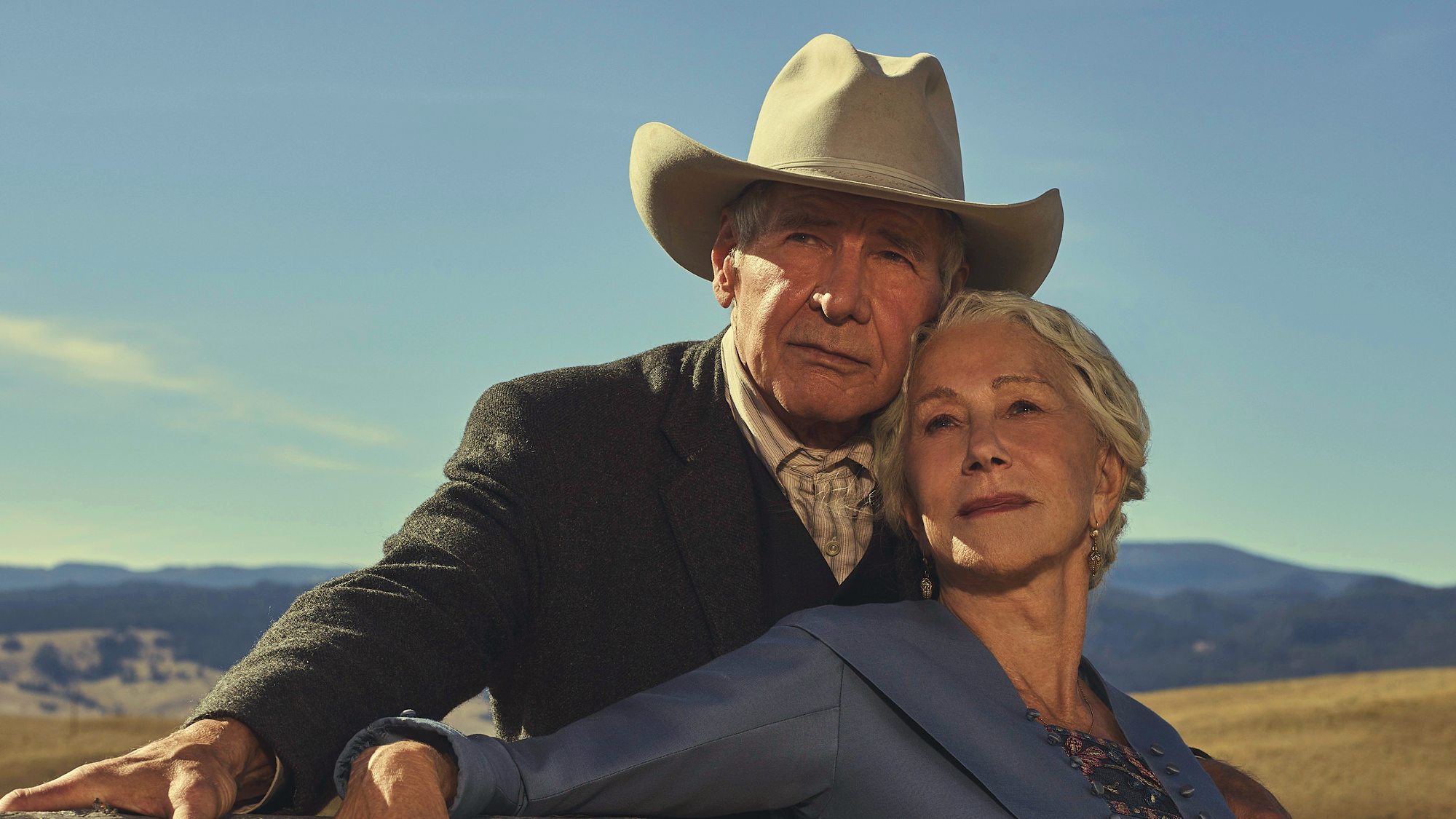 Harrison Ford et Helen Mirren en 1923