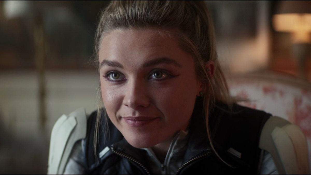 Florence Pugh as Yelena Belova in Hawkeye