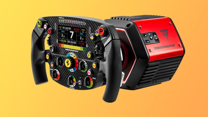 Thrustmaster t818 ferrari sf1000 simulateur roue et base