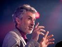 Yoshua Bengio, directeur scientifique de l'institut québécois d'intelligence artificielle Mila prend la parole lors de la conférence C2 à Montréal le mercredi 24 mai.