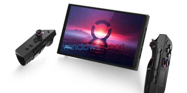 La réponse de Lenovo à Steam Deck, Legion Go, commandes détachables de type Switch