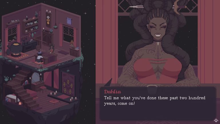 Le gameplay de Cosmic Wheel Sisterhood
