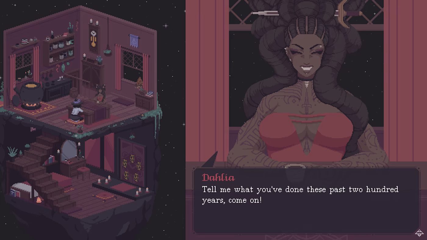 Le gameplay de Cosmic Wheel Sisterhood
