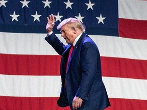 Donald Trump, ancien président américain et candidat républicain à la présidentielle de 2024