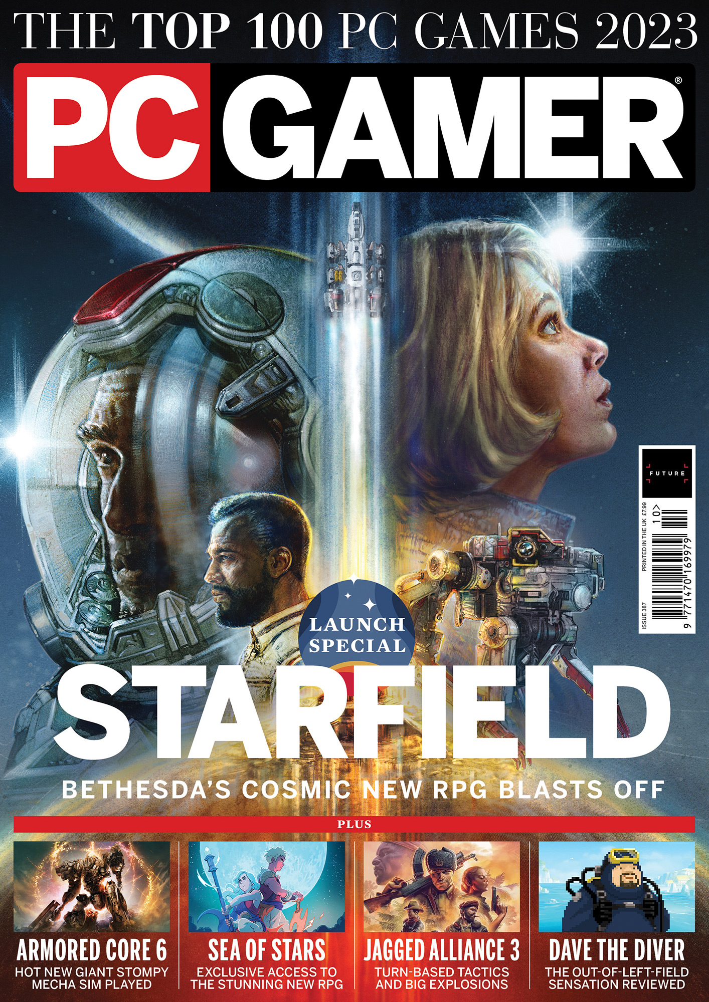 Magazine PC Gamer Starfield