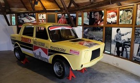 La voiture de course préférée d'Escobar.  GETTY IMAGES