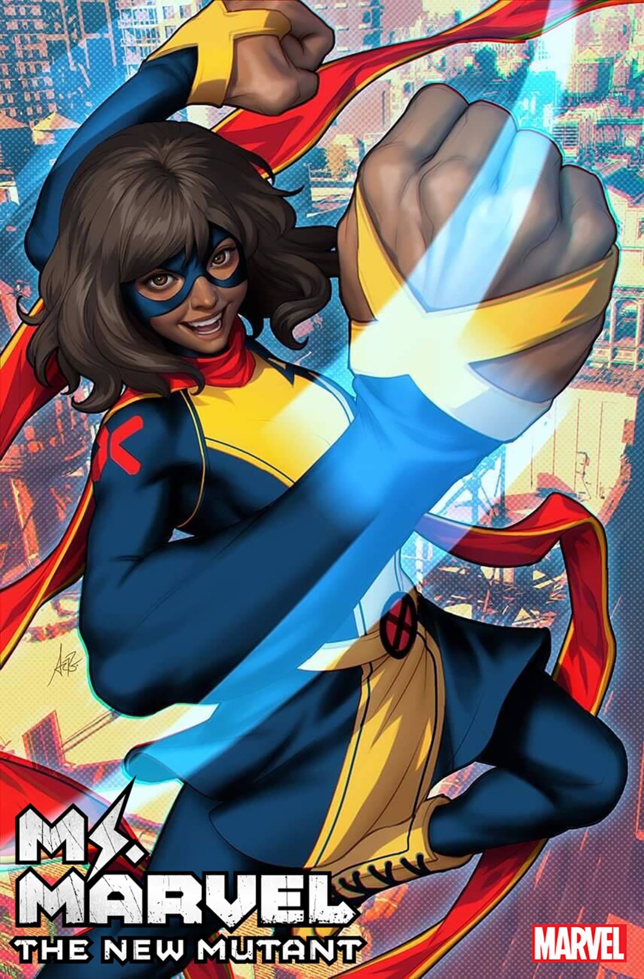 Couverture de Ms. Marvel : Le nouveau mutant #1
