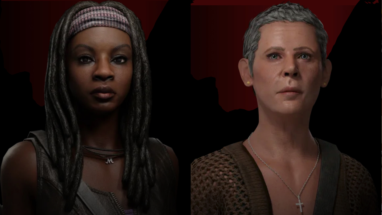 Michonne et Carol dans The Walking Dead : Destinées