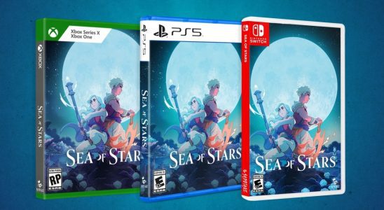 Sea of ​​Stars confirmé pour une sortie physique sur Switch