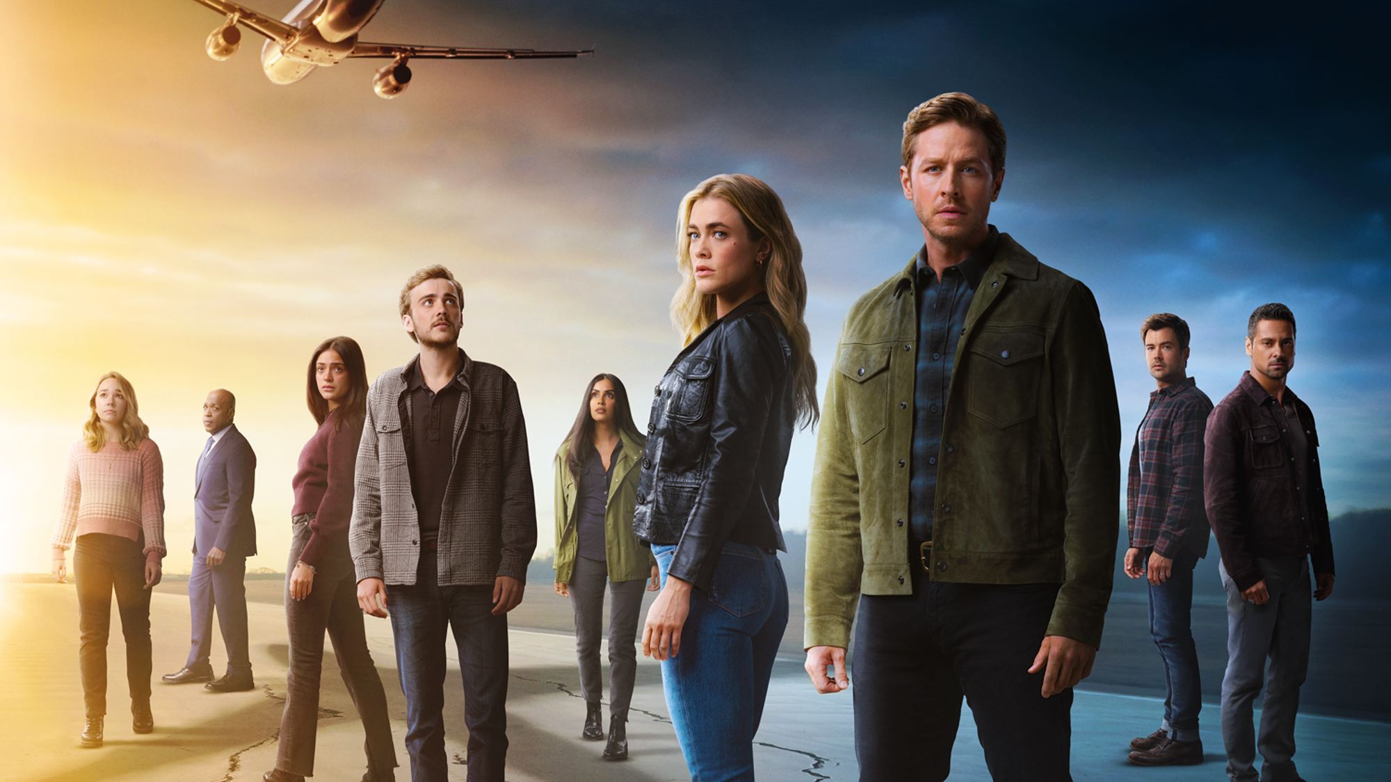 Affiche de la saison 4 de Manifest avec les acteurs