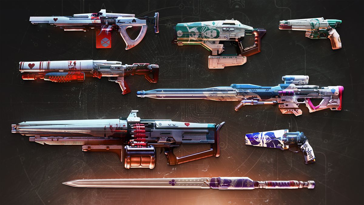 Un assortiment de nouvelles armes à venir dans Destiny 2 dans The Final Shape