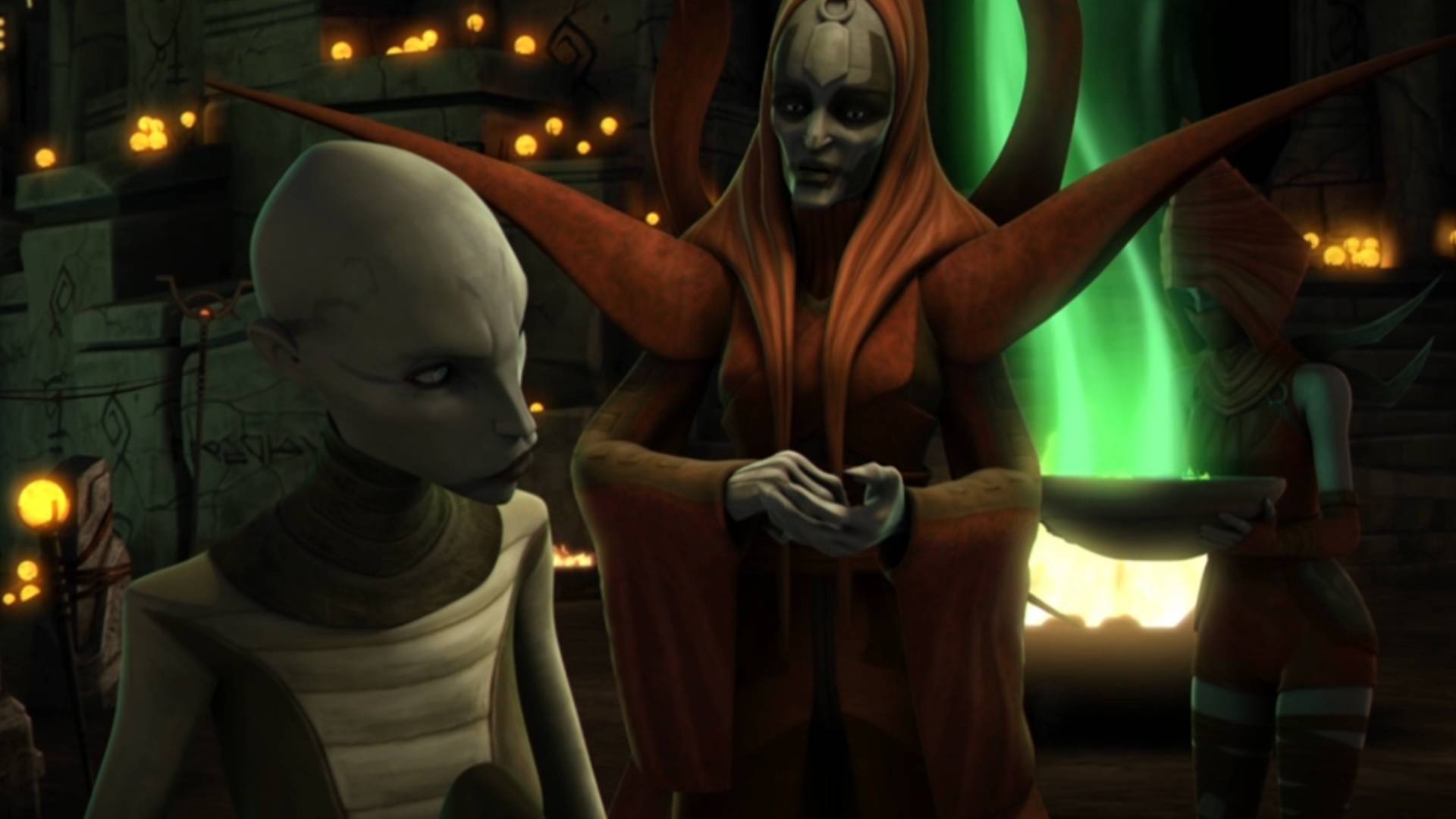 Les Soeurs de la Nuit de Dathomir dans Star Wars : The Clone Wars