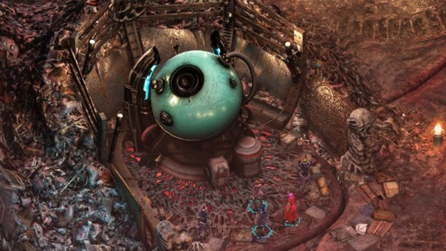 un donjon dans Tides of Numenera