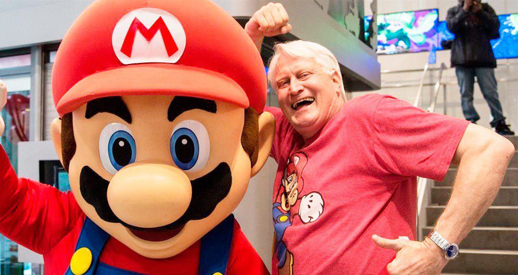 Charles Martinet nommé Mario Ambassadeur, prenant du recul par rapport à l'enregistrement vocal
