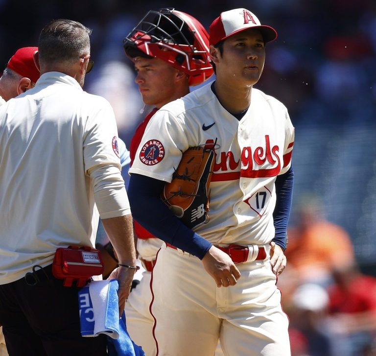 La superstar des Angels Ohtani quitte brusquement le monticule lors de son dernier départ