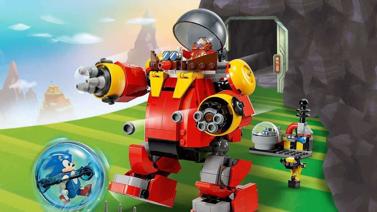 Aléatoire : le robot géant LEGO Death Egg se régale sur le stand Sonic Superstars de la Gamescom
