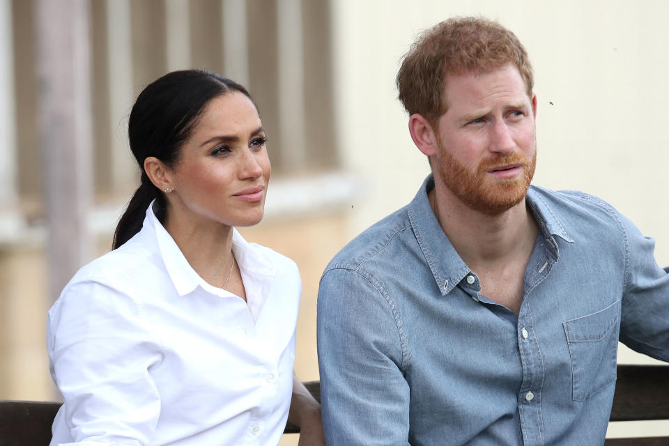 En 2020, Meghan et Harry ont déclaré qu'ils espéraient progresser vers l'indépendance financière en bâtissant leur propre carrière.  (Getty Images)