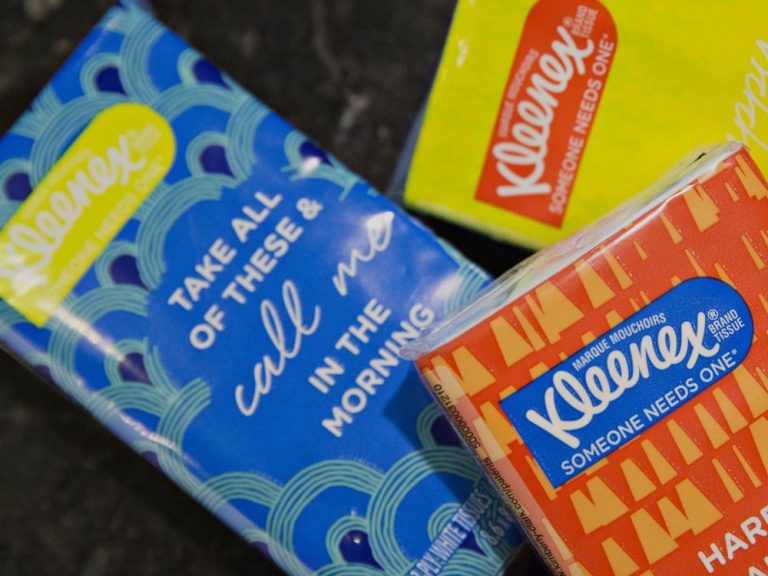 Kimberly-Clark retire les mouchoirs Kleenex des magasins canadiens