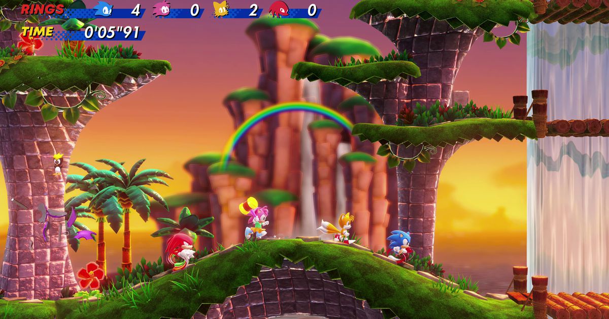 Sonic Superstars donne une touche brillante au vieux gameplay de Sonic the Hedgehog
