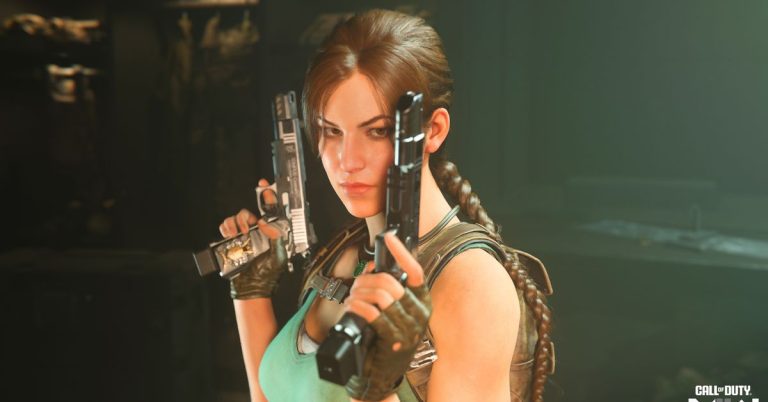 Lara Croft n'a jamais été aussi belle que dans... Call of Duty ?
