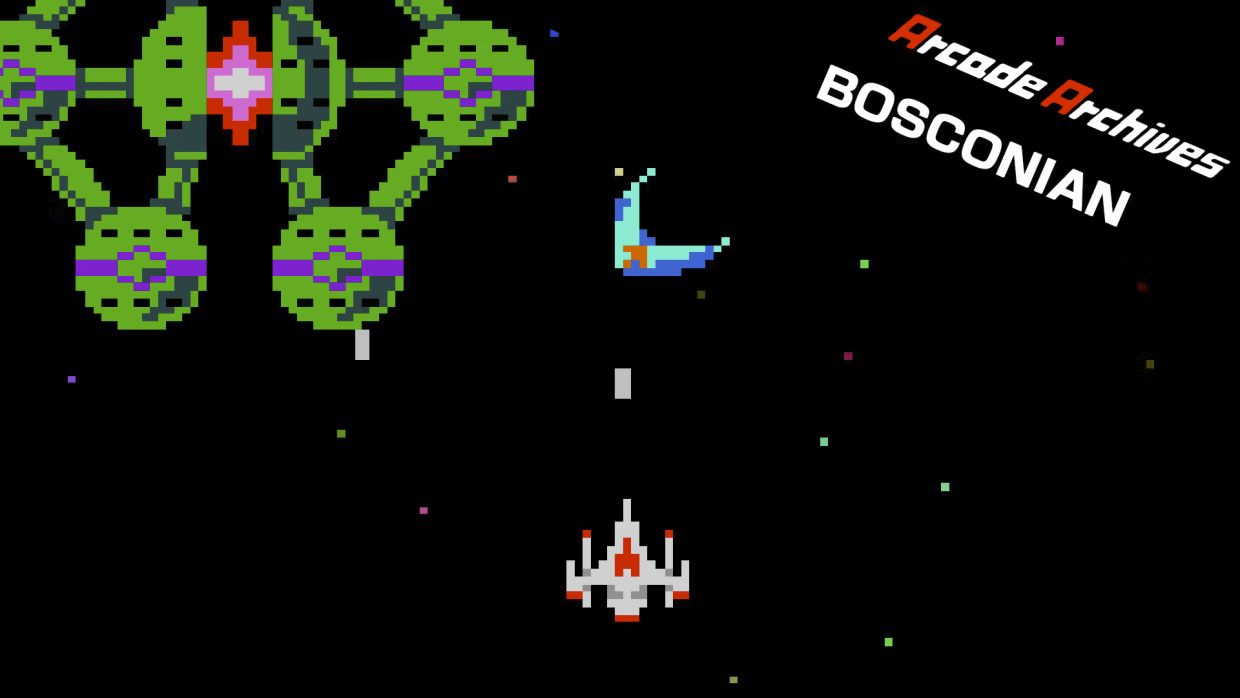 Arcade Archives Un gameplay bosconien
