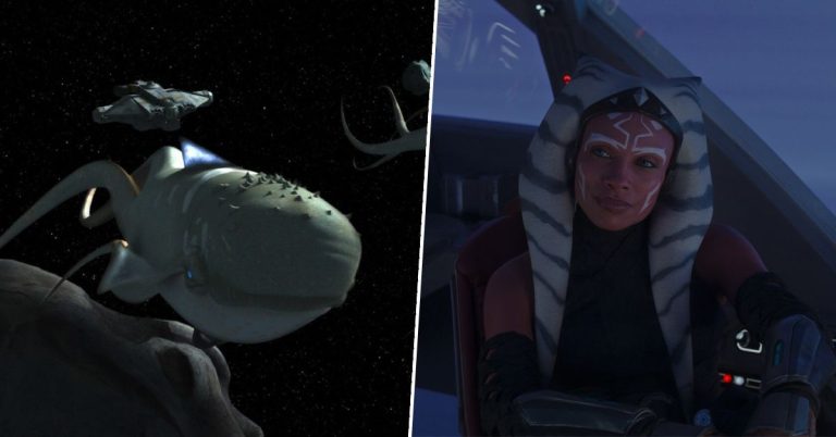  Quelles sont ces baleines étoilées à Ahsoka ?  Pourquoi le purrgil sera essentiel pour l'avenir du spectacle Star Wars
