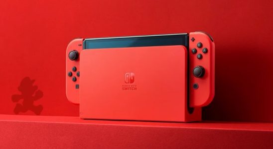 Mario Red Nintendo Switch OLED annoncé