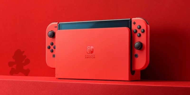 Mario Red Nintendo Switch OLED annoncé