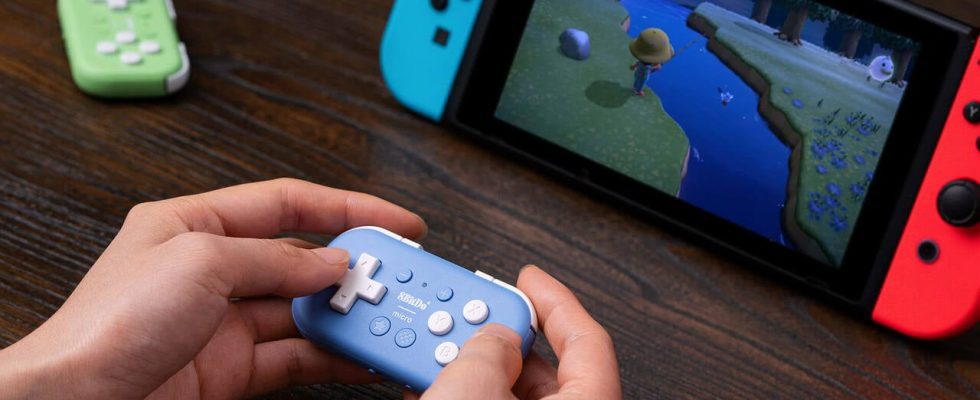 8BitDo dévoile un nouveau contrôleur de commutateur "Micro", disponible en bleu et vert