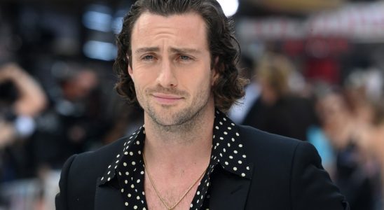 LONDON, ENGLAND - JULY 20: Aaron Taylor-Johnson attends the "Bullet Train" UK Gala Screening at Cineworld Leicester Square on July 20, 2022 in London, England. (Photo by Dave J Hogan/Getty Images)