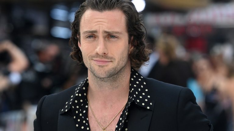 LONDON, ENGLAND - JULY 20: Aaron Taylor-Johnson attends the "Bullet Train" UK Gala Screening at Cineworld Leicester Square on July 20, 2022 in London, England. (Photo by Dave J Hogan/Getty Images)