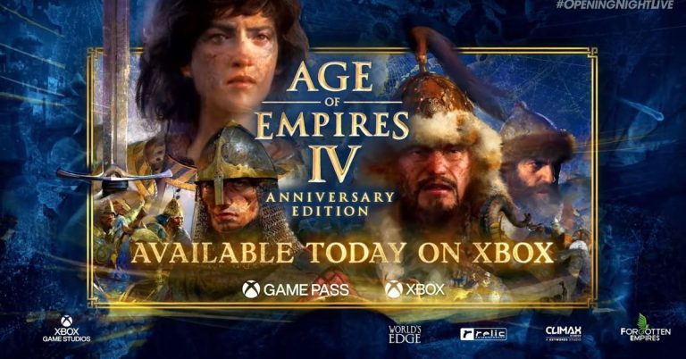 Age of Empires IV arrive aujourd’hui sur les consoles Xbox et Game Pass