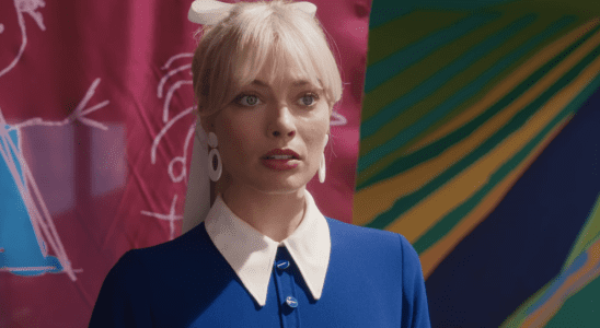 Margot Robbie in the Barbie trailer