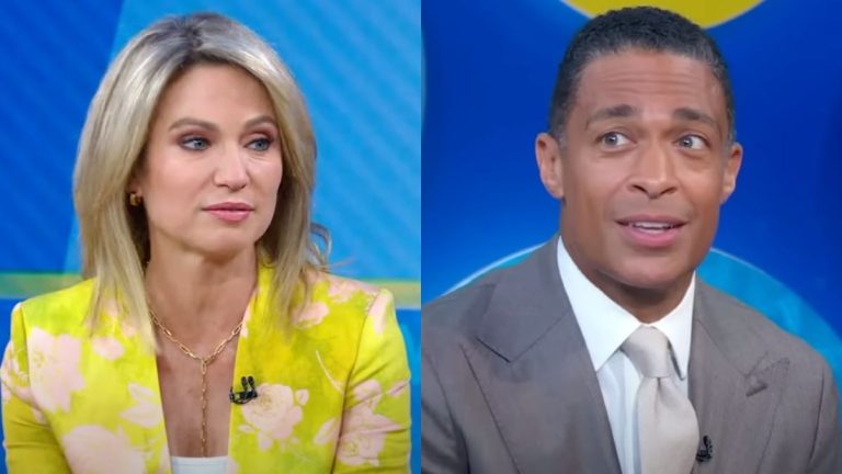 Amy Robach and T.J. Holmes on GMA3