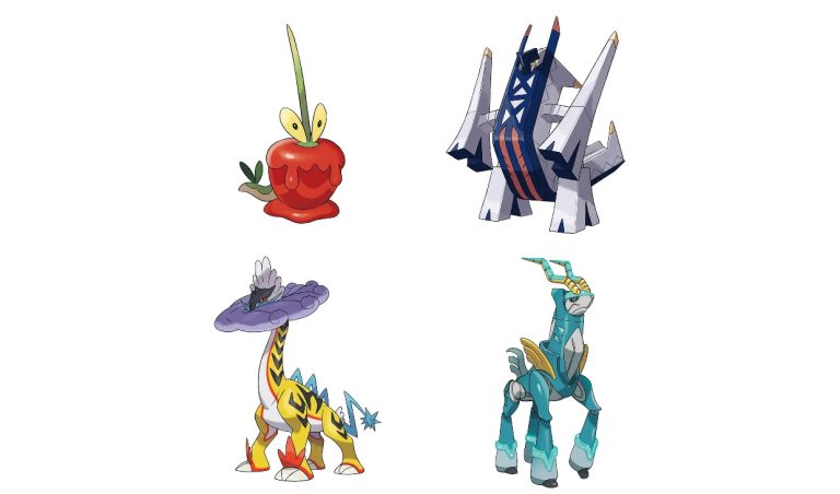 Archaludon, Dipplin, Raging Bolt et Iron Crown Pokémon révélés
