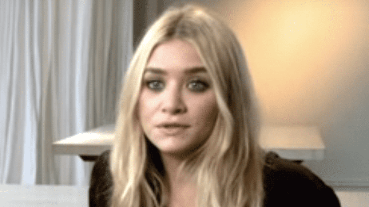 Ashley Olsen screenshot from NET-A-PORTER interview