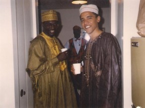 Malik Obama, demi-frère de l'ancien président américain Barack Obama, a partagé cette photo sur les réseaux sociaux.